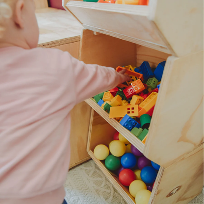 Klim & Klouter Stackable Storage Boxes - Montessori