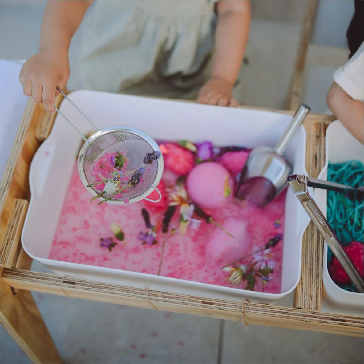 Klim & Klouter Storage/Sensory Bins - Montessori