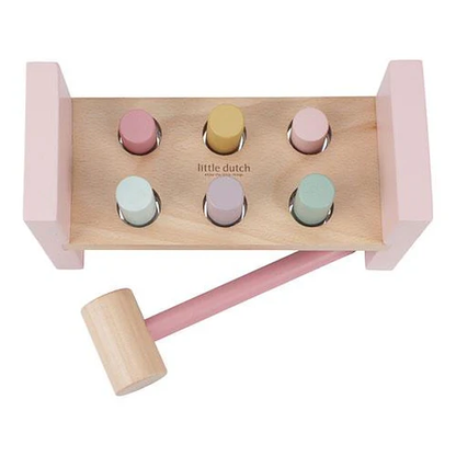 Little Dutch Wooden Hammer Bench