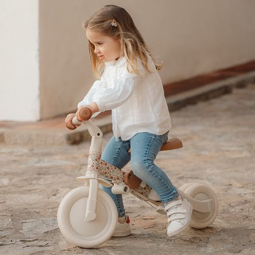 Little Dutch Tricycle With Push Bar