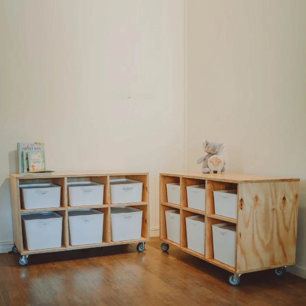Klim & Klouter Storage Solutions for kids - Montessori