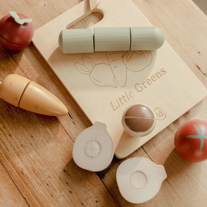 Little Dutch Wooden Cutting Vegetables - Motherhood