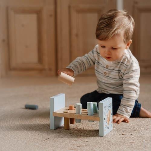 Little Dutch Wooden Hammer Bench