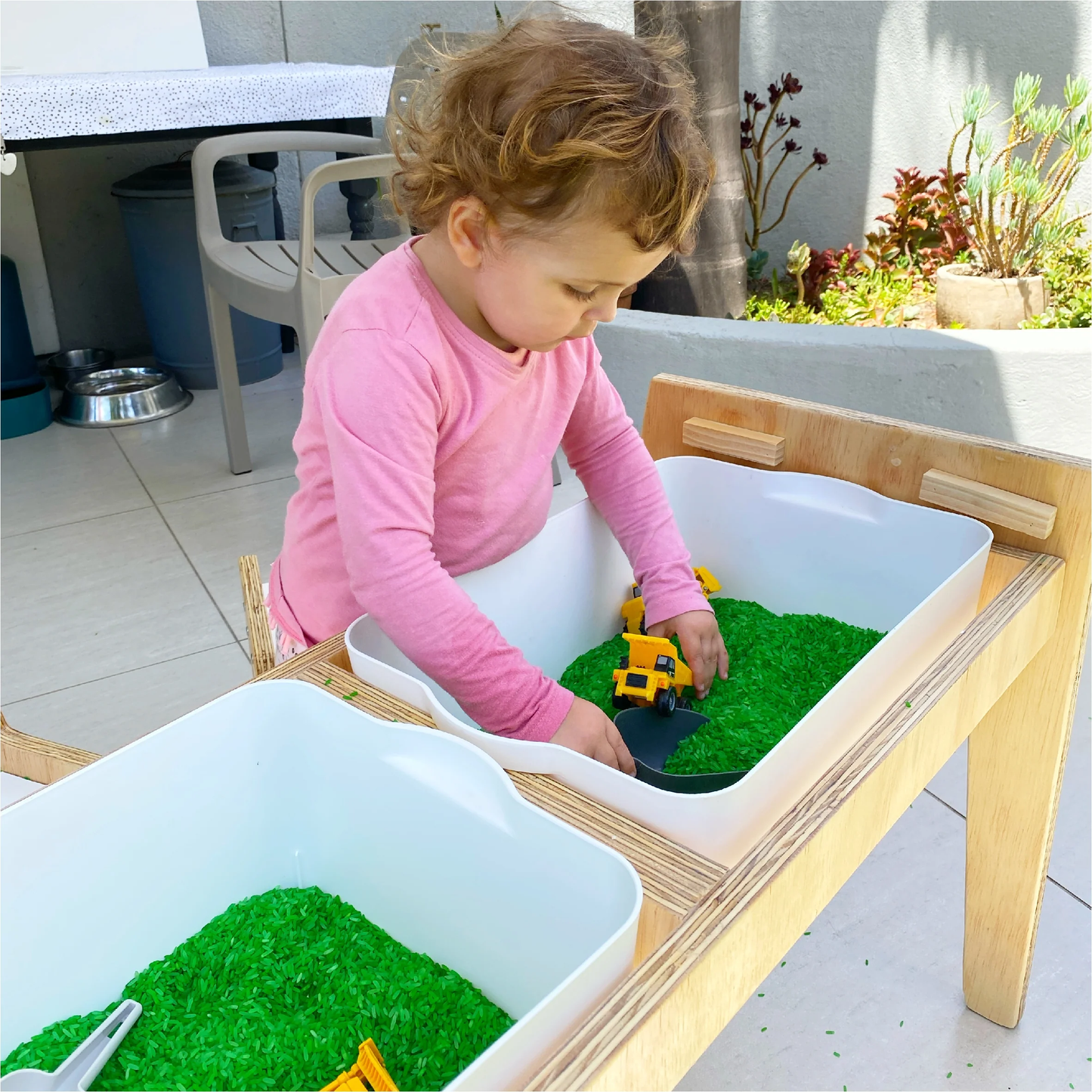 Klim & Klouter Storage/Sensory Bins - Montessori