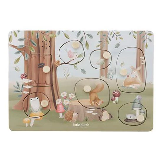 Little Dutch Music Puzzle FSC - Motherhood