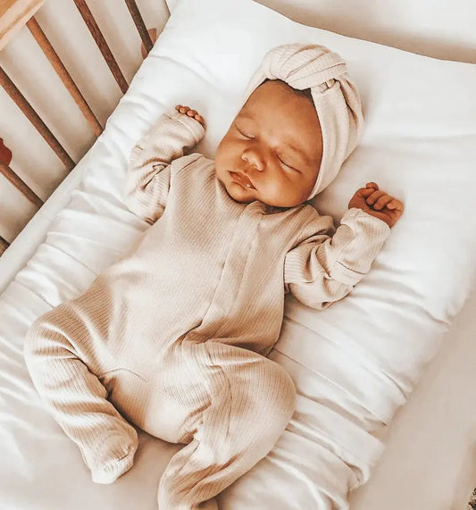 Rainberry Baby Ribbed Zippy Sleepsuit - Motherhood