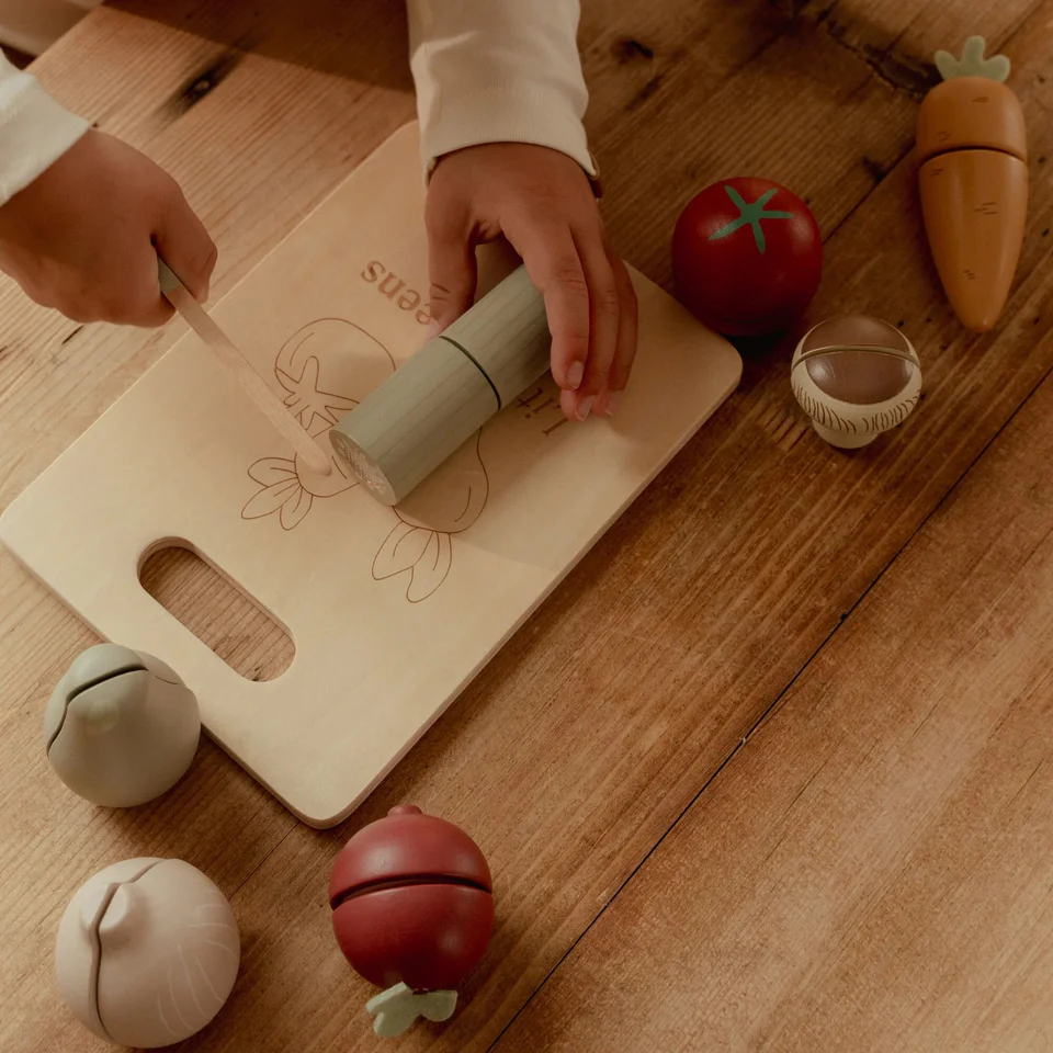 Little Dutch Wooden Cutting Vegetables - Motherhood