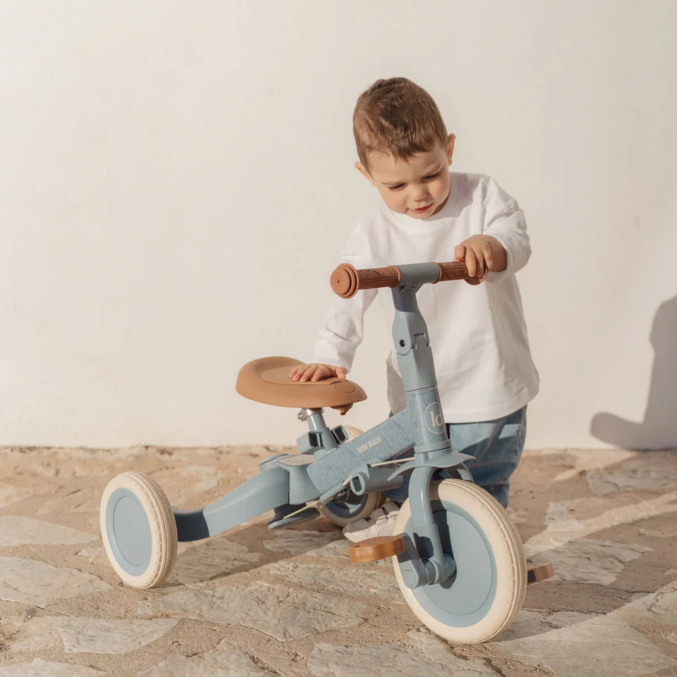 Little Dutch Tricycle With Push Bar