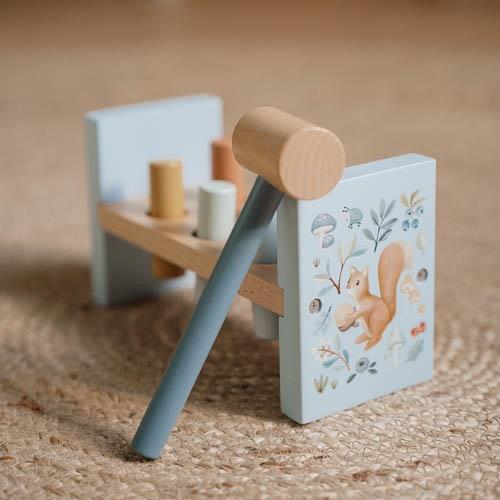 Little Dutch Wooden Hammer Bench