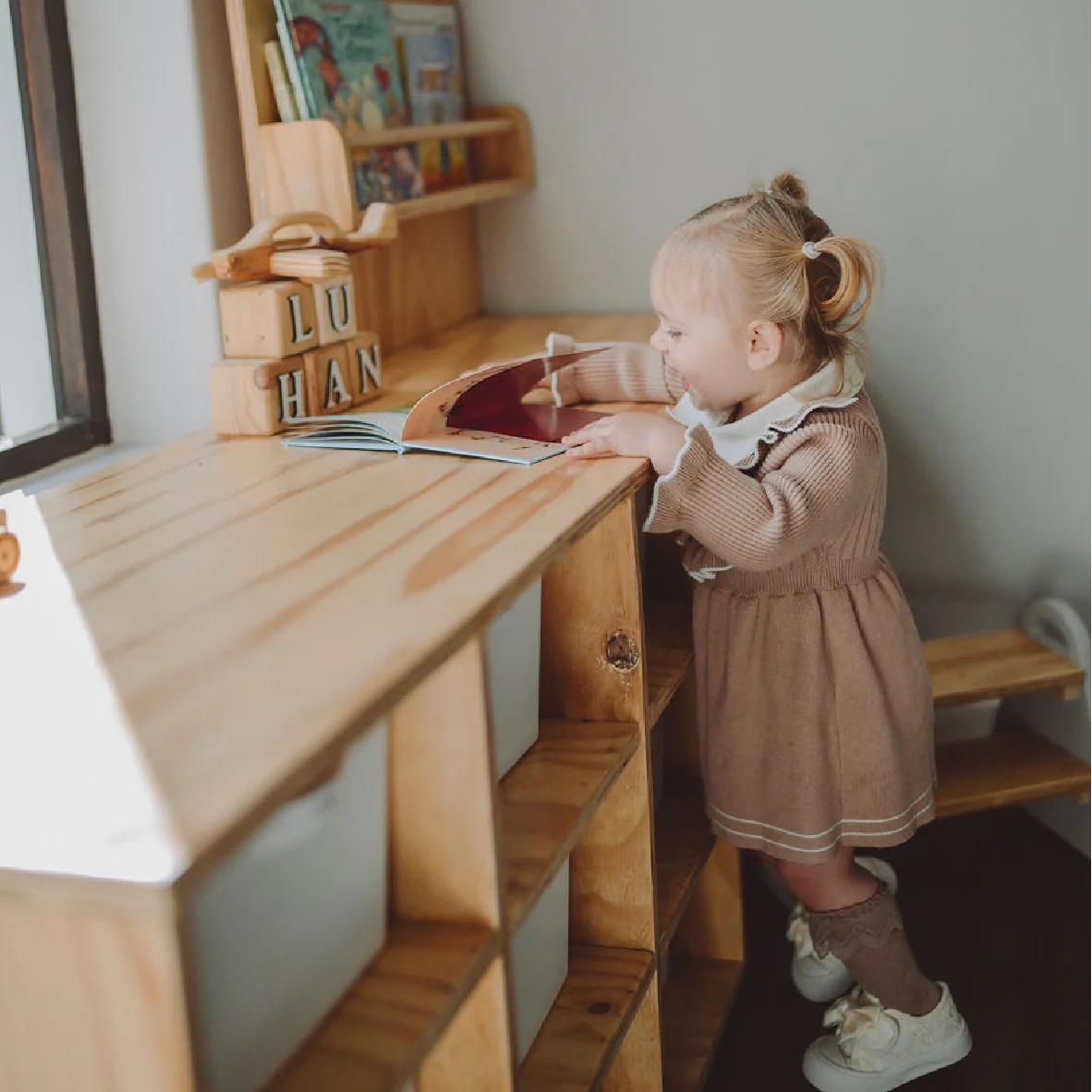 Klim & Klouter Storage Solutions for kids - Montessori
