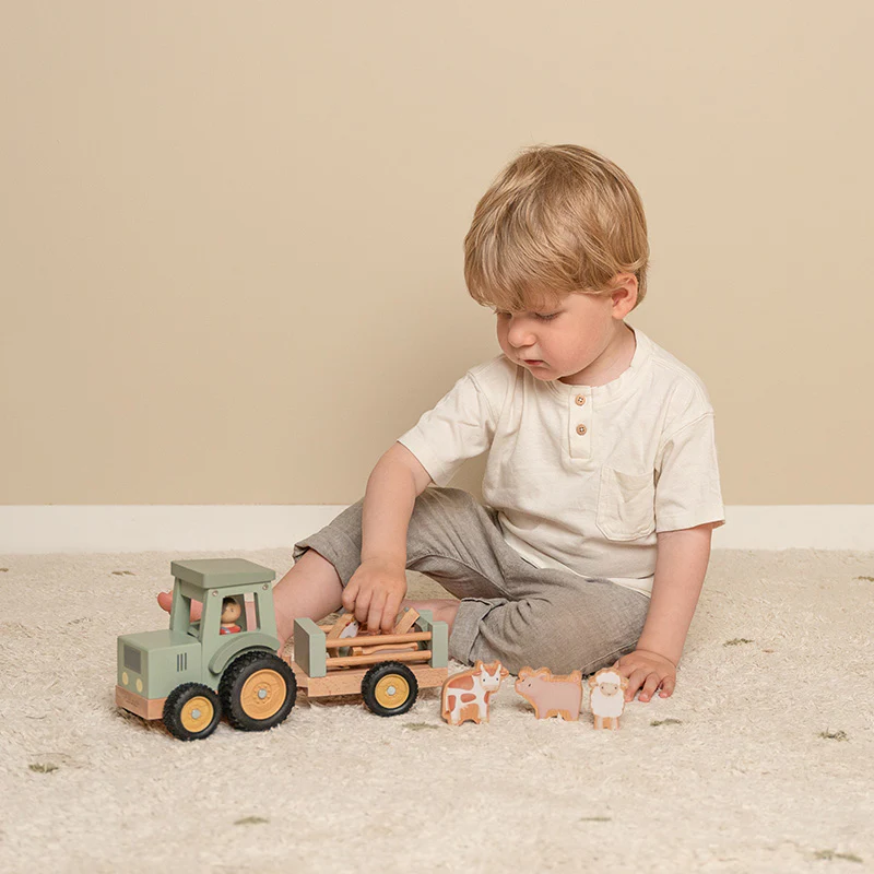 Little Dutch Tractor With Trailer Little Farm