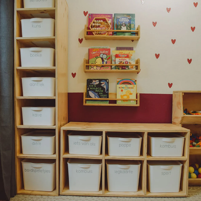 Klim & Klouter Storage Solutions for kids - Montessori