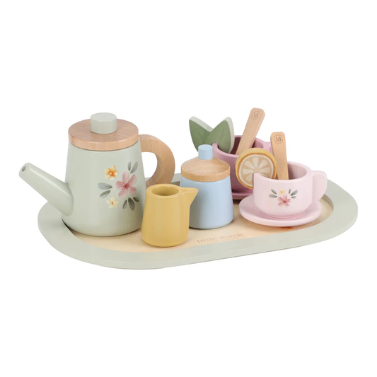 Little Dutch wooden tea set