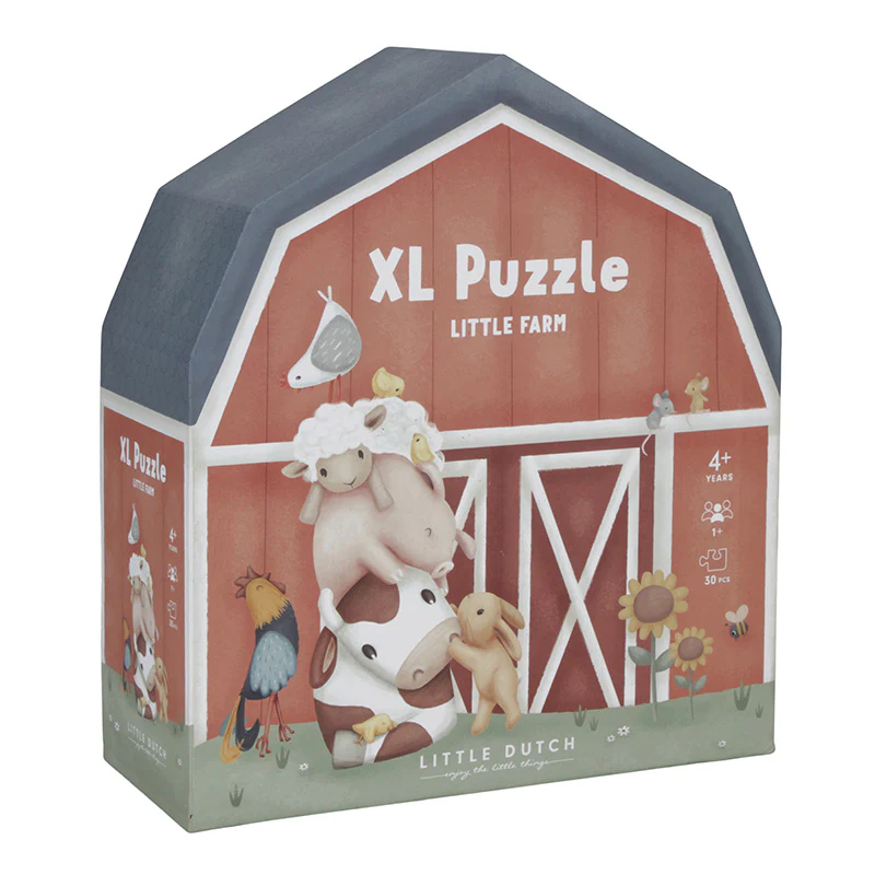 Little Dutch  Floor Puzzle Little Farm - Motherhood