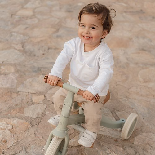 Little Dutch Tricycle With Push Bar