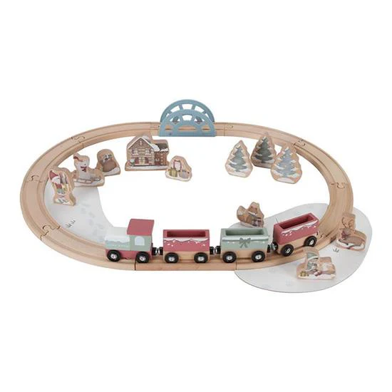 Little Dutch Train Track Christmas FSC - Motherhood