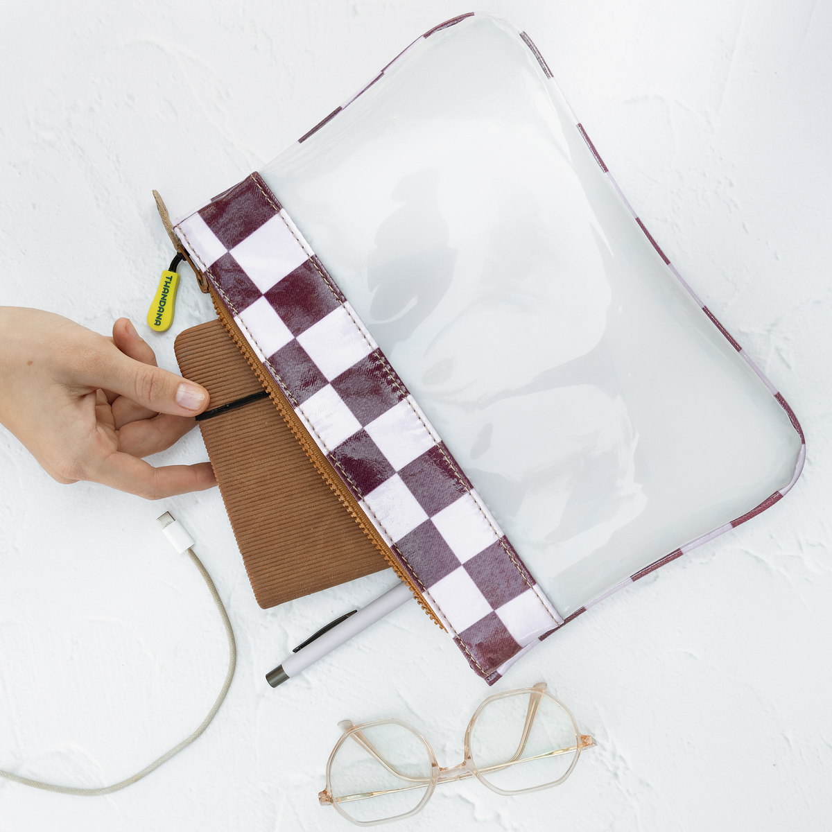 Thandana Jelly Clear View Essentials Pouch