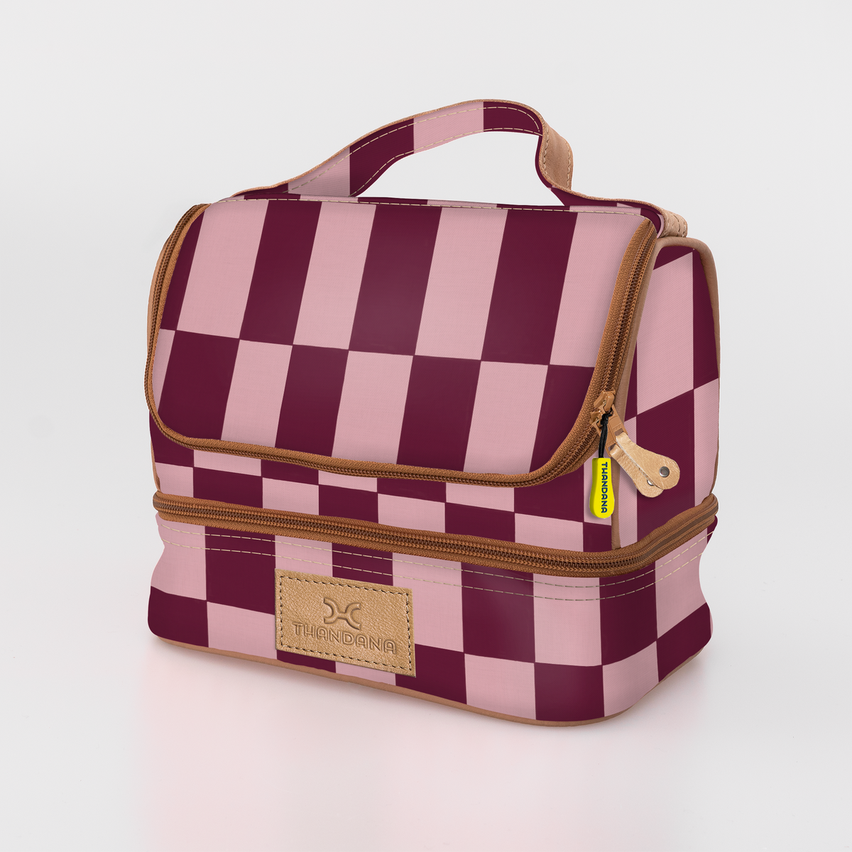 Thandana Kids Thermal Cooler Checkmate - Cherry