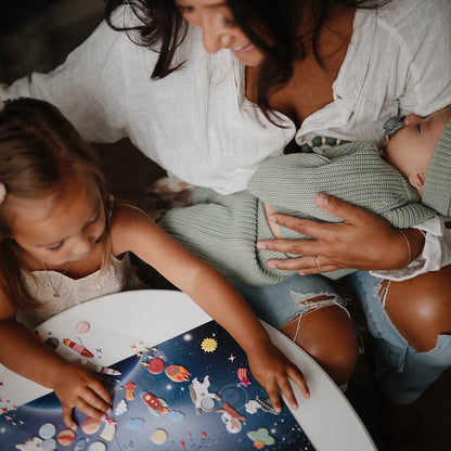 Mushie Reusable Sticker Set - Motherhood