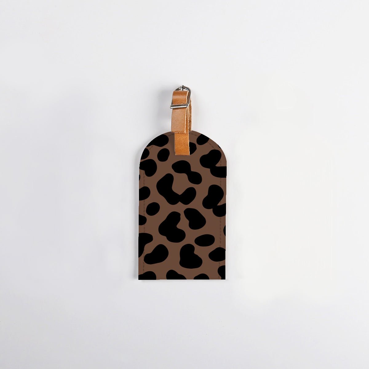 Thandana Luggage Tag Stud Cheetah - Coffee