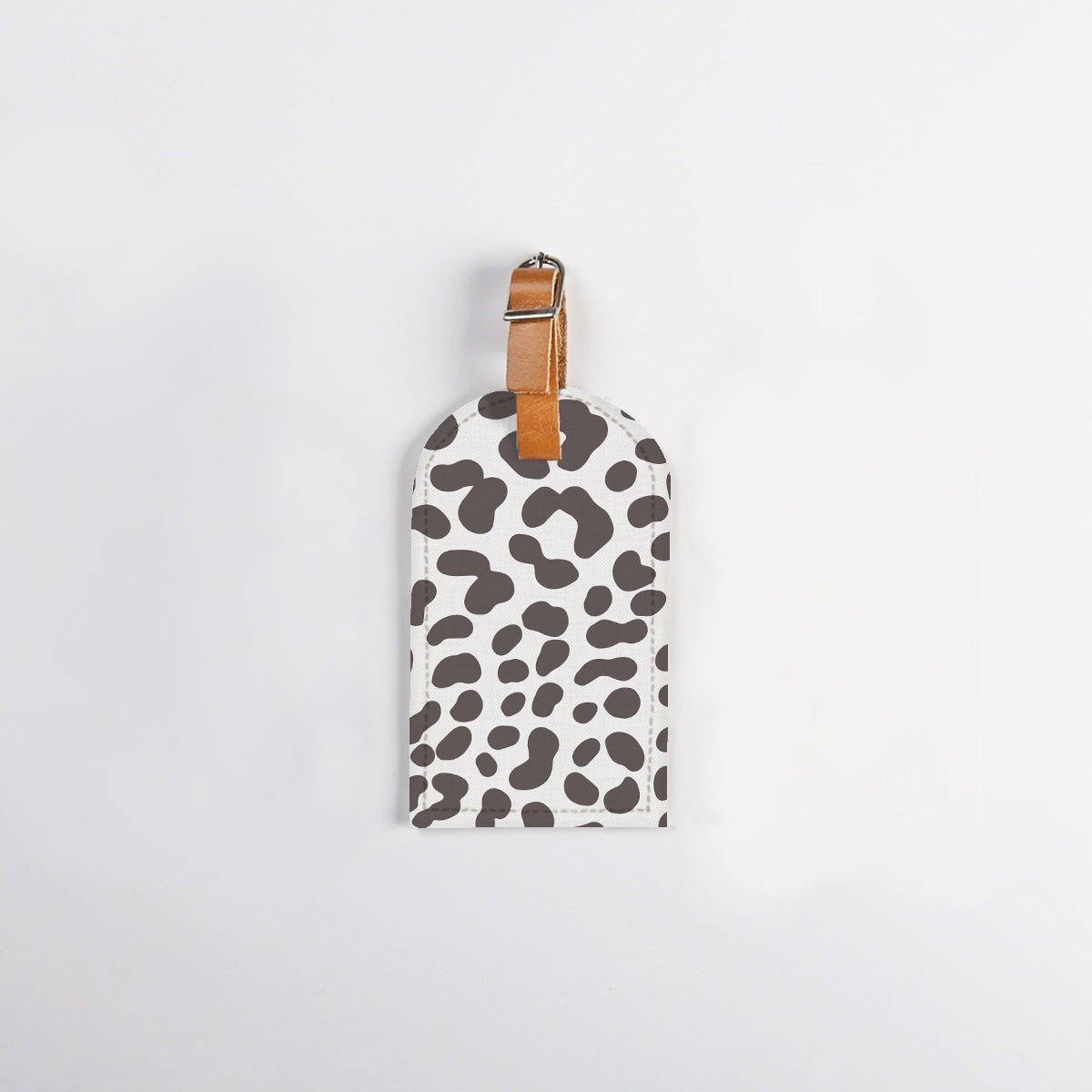 Thandana Luggage Tag Stud Cheetah - White