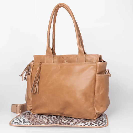 Thandana Noa Nappy Bag Leather Motherhood