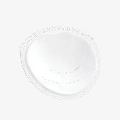 Difrax LOVI - Nursing Breast Pads - 40 items white/black