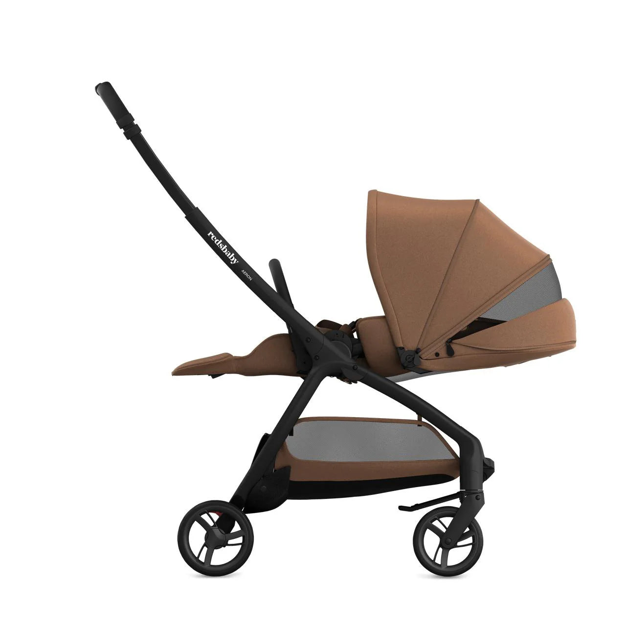 Redsbaby AERON | Compact Urban Pram & Stroller - Motherhood Close-up of Redsbaby AERON South Africa handlebar and chassis design