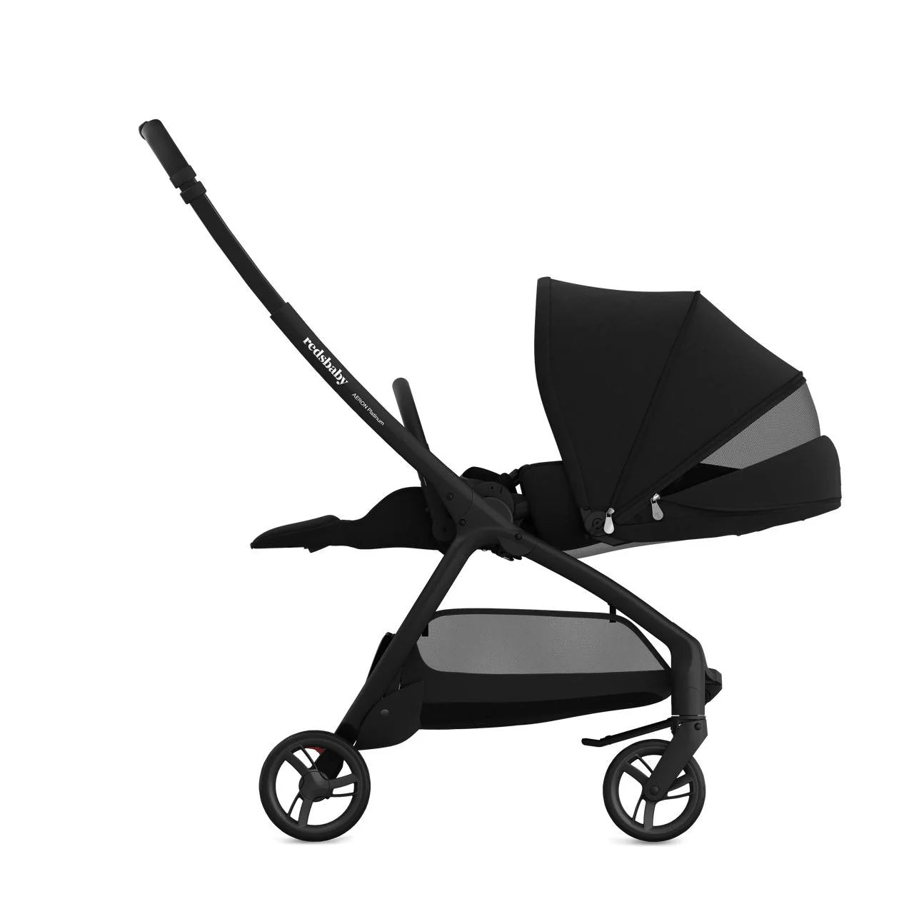 Redsbaby AERON | Compact Urban Pram & Stroller - Motherhood Close-up of Redsbaby AERON South Africa handlebar and chassis design