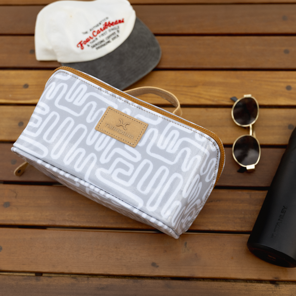 Thandana Side Mouth Maxi Vanity Bag