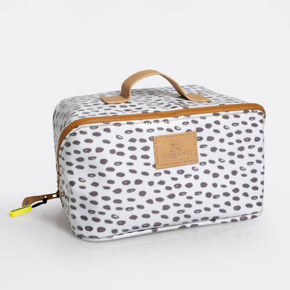 Thandana Side Mouth Maxi Vanity Bag Seeds - White