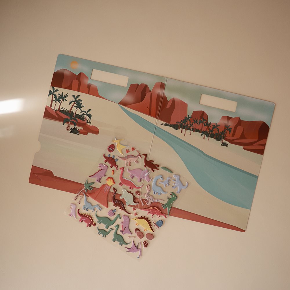 Mushie Reusable Sticker Set