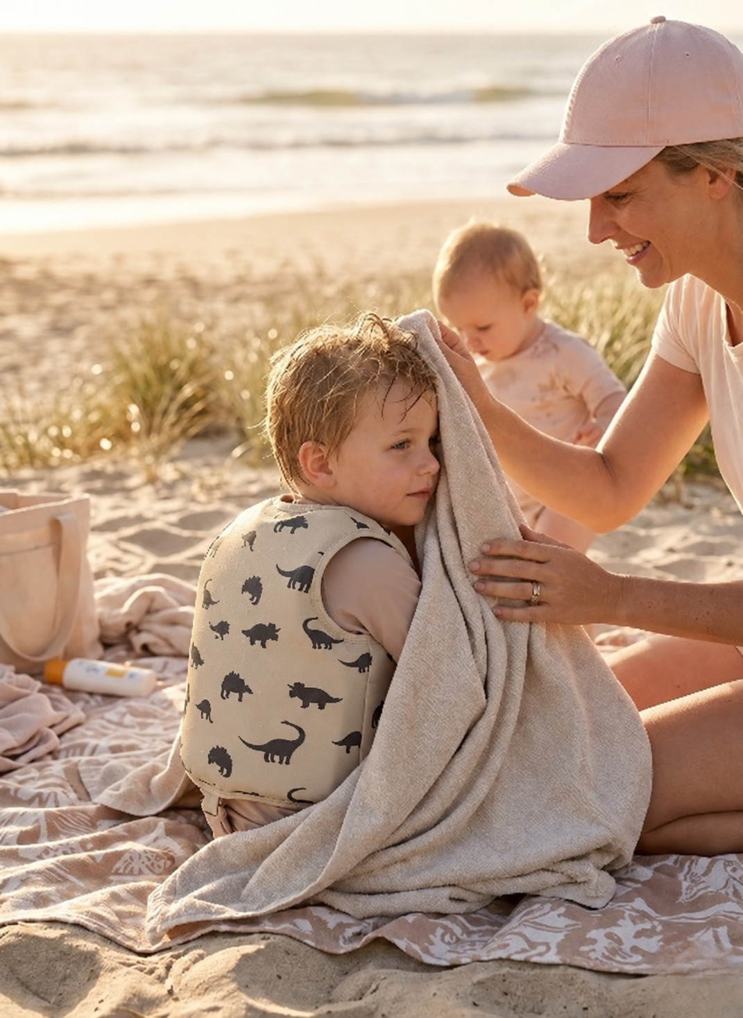 Isla Palmer Tommy Swim Vest – Dinosaur Print – kids swim vest South Africa
