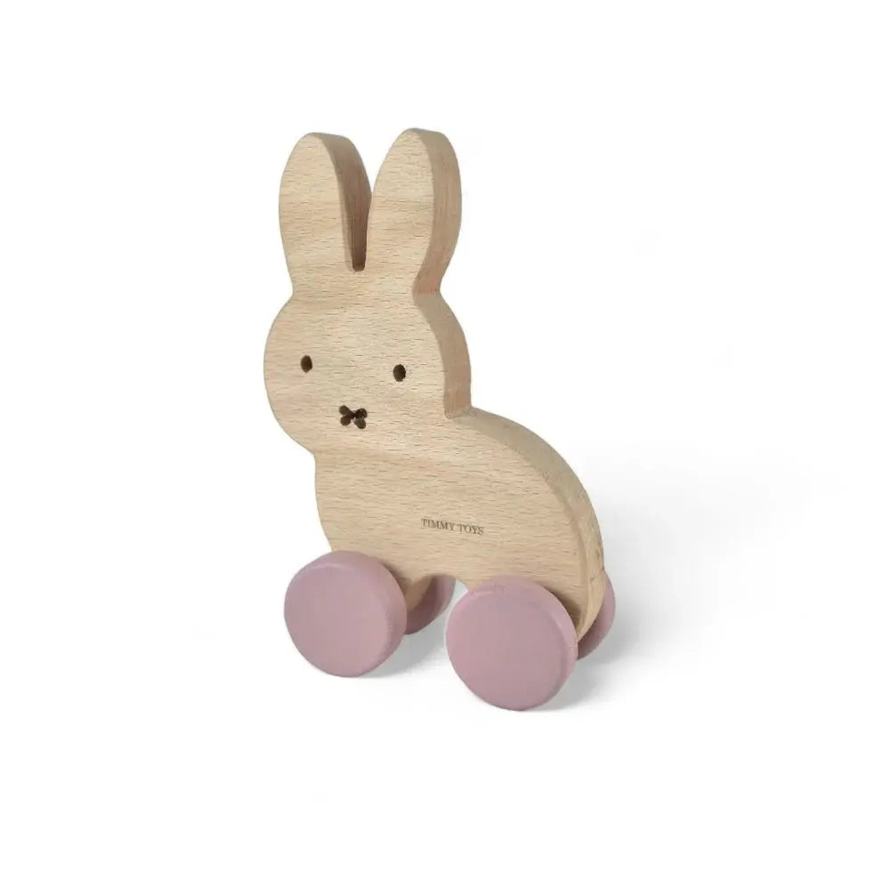 Timmy Toys Miffy Bunny Wheely Wooden Toy - Motherhood