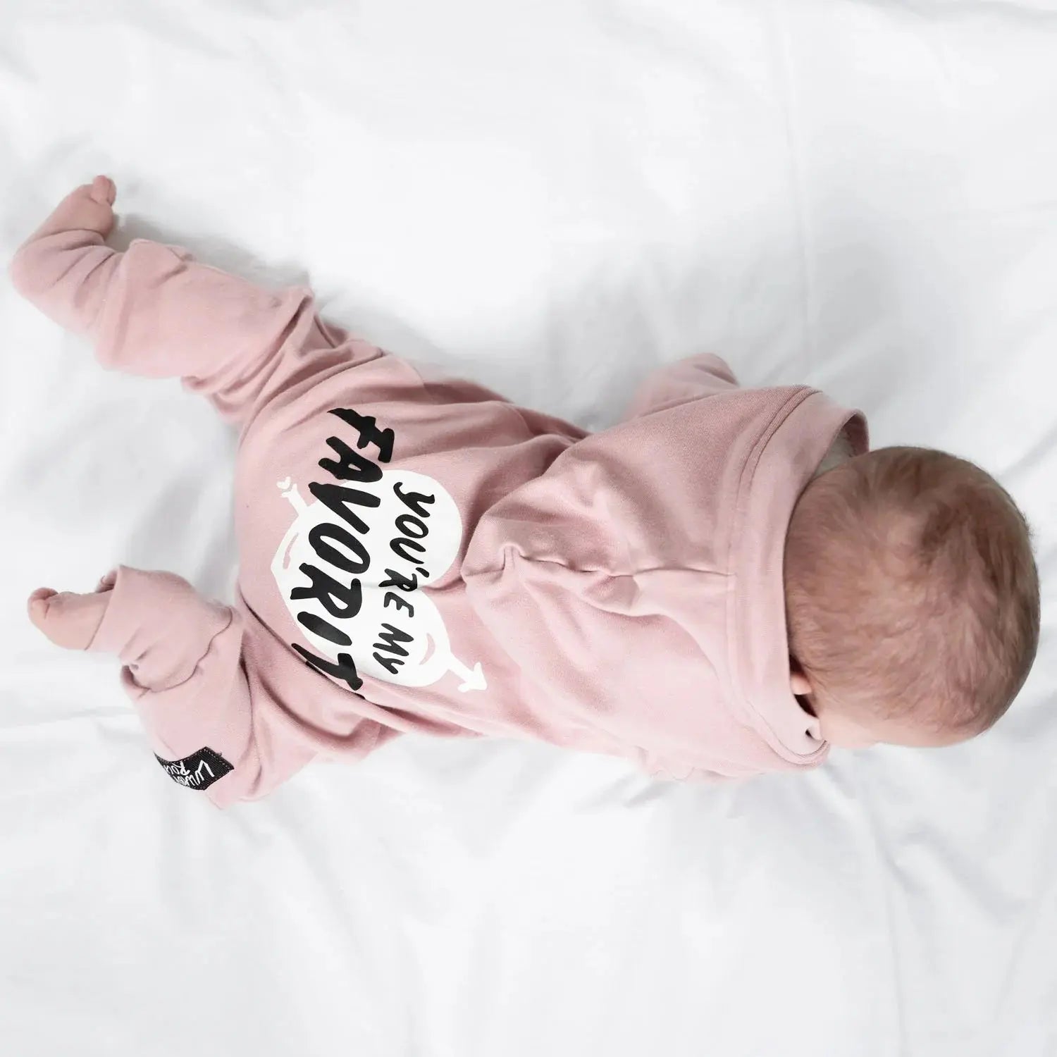 Lullaby Rock Zip-up Onesie with Hood – You are my Fav - Motherhood