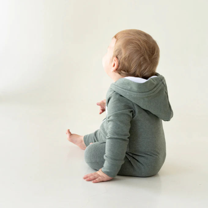 Lullaby Rock Born To Ride Zip-Up Onesie with Hood – Fleece Baby Onesie - Motherhood