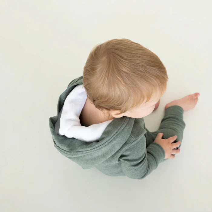 Lullaby Rock Born To Ride Zip-Up Onesie with Hood – Fleece Baby Onesie - Motherhood